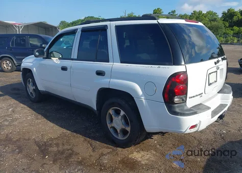 2008 Chevrolet Trailblazer Fleet из США, поврежденный, VIN 1GNDS13S282127709